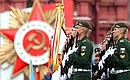 Военный парад в ознаменование 77-й годовщины Победы в Великой Отечественной войне. Фото ТАСС