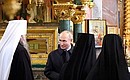 Посещение Свято-Троицкого Серафимо-Дивеевского женского монастыря.