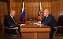Встреча с врио губернатора Севастополя Михаилом Развожаевым.