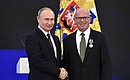 At the reception marking Unity Day. John Stuart Durrant, Honorary Consul of the Russian Federation in St. John’s, Canada, was awarded the Order of Friendship.