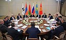 Restricted meeting of the Supreme Eurasian Economic Council meeting.