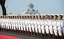 Церемония открытия российско-китайских военно-морских учений «Морское взаимодействие-2014».