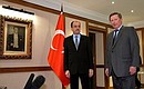 С Чрезвычайным и Полномочным Послом Турецкой Республики в Российской Федерации Умитом Ярдымом.