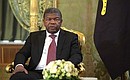 President of Angola Joao Lourenco.