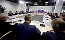 Meeting of the State Council Presidium on comprehensive development of passenger transportation in the regions of the Russian Federation.