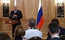 Vladimir Putin answered journalists’ questions following his visit to Italy.