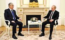 С Президентом Республики Казахстан Касым-Жомартом Токаевым.