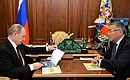 С главой Республики Калмыкия Алексеем Орловым.