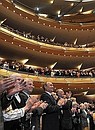 Завершение гала-концерта по случаю открытия Новой сцены Мариинского театра.