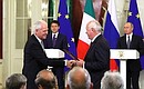 A number of bilateral economic agreements were signed in the presence of Vladimir Putin and Giuseppe Conte.