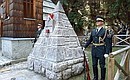 Memorial ceremony marking the 100th anniversary of the Russian chapel near the Vršič Pass in memory of Russian soldiers who died there during the First World War.