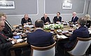 Встреча с руководителями международных информагентств. Фото ТАСС