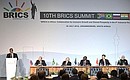 BRICS Summit document signing ceremony.