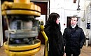 Inspecting an independent boiler house. With management company’s director Elena Farzulayeva.