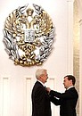 С лауреатом Государственной премии Российской Федерации Сергеем Юрьевичем Дзевановским.