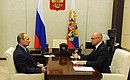 With Head of Rosatom State Corporation Sergei Kiriyenko.
