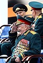 Перед началом военного парада, посвящённого 66-й годовщине Победы в Великой Отечественной войне. Фото РИА «Новости»