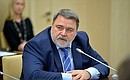 Head of the Federal Anti-Monopoly Service Igor Artemyev at a meeting with Government members.