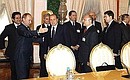 Переговоры с премьер-министром Италии Сильвио Берлускони в расширенном составе.