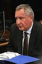 Заместитель Председателя Правительства Дмитрий Рогозин.