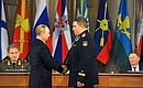 Заместитель начальника штаба Северного флота Сергей Гришин награждён орденом «За морские заслуги».