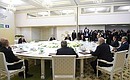 Заседание Совета глав государств Содружества Независимых Государств.