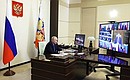 Vladimir Putin held a meeting, via videoconference, on developing the Five Seas and Lake Baikal federal all-seasons resort project.