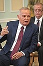 Президент Узбекистана Ислам Каримов.