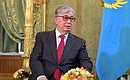 Президент Республики Казахстан Касым-Жомарт Токаев.