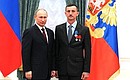 Tractor driver and engineer Vladimir Raikhenborg was awarded the Order of Honour.