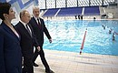 В спортивном комплексе «Олимпийский центр синхронного плавания Анастасии Давыдовой».