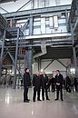 Visit to Mayakovskaya Thermal Power Plant.