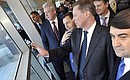Chief of Staff of the Presidential Executive Office Sergei Ivanov visited Vnukovo Airport Terminal A. Photo: TASS