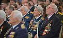 На церемонии вручения ветеранам Великой Отечественной войны юбилейных медалей «70 лет Победы в Великой Отечественной войне 1941–1945 годов».