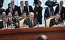 President of Belarus Alexander Lukashenko at the Supreme Eurasian Economic Council meeting.