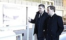 Посещение Саяно-Шушенской гидроэлектростанции. С председателем правления ОАО «РусГидро» Евгением Додом.