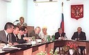 Совещание по вопросам социально-экономического развития Камчатской области.