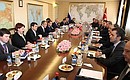 Meeting of the Russian-Turkish High-Level Cooperation Council.