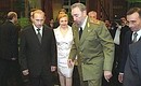 An official reception given by Fidel Castro, Chairman of the Cuban State Council and Council of Ministers, in honour of President Putin and his wife Lyudmila.