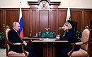 Встреча с Министром культуры Ольгой Любимовой.