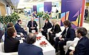 Встреча с руководителями круглых столов первого российского форума «Интернет Экономика».