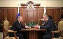 Meeting with Kamchatka Territory Governor Vladimir Ilyukhin.