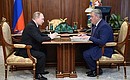 With Acting Governor of Komi Republic Sergei Gaplikov.