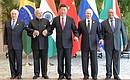 At the meeting of BRICS leaders, from left: President of Brazil Michel Temer, Prime Minister of India Narendra Modi, President of the People's Republic of China Xi Jinping, President of Russia Vladimir Putin, and President of the Republic of South Africa Jacob Zuma. Photo: RIA Novosti