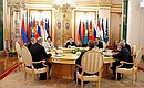 Заседание Совета коллективной безопасности ОДКБ в узком составе.