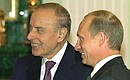 President Putin with Heidar Aliyev, Azerbaijan\'s President.
