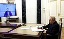 Meeting with Governor of the Trans-Baikal Territory Alexander Osipov.