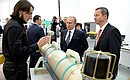 Vladimir Putin visited the Far East Federal University’s laboratory centre.