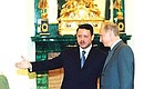 President Putin with King Abdallah II of Jordan.