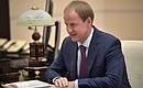 Временно исполняющий обязанности губернатора Алтайского края Виктор Томенко.